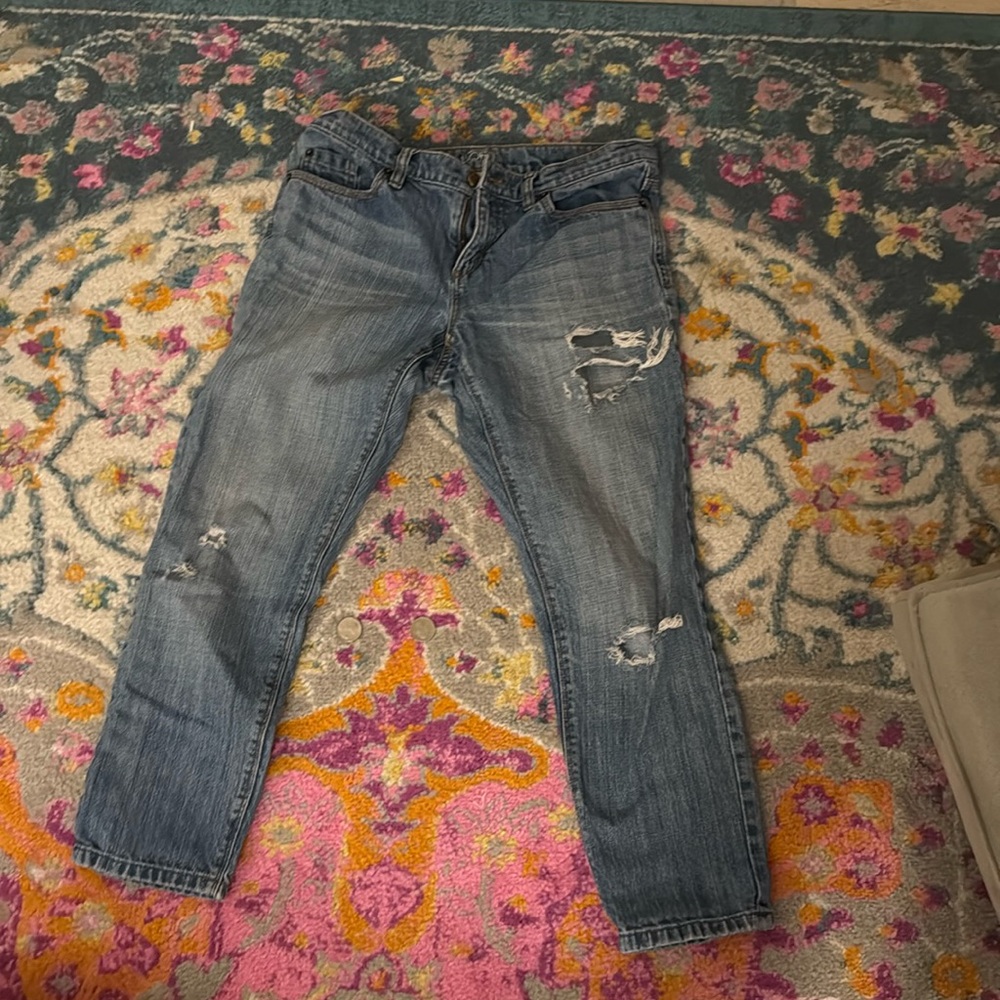 LOFT 4P Dark Wash Jeans!!